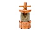Berard French Olive Wood Crafted herb mill Herbes de Provence olive wood grinder