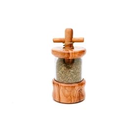 Berard French Olive Wood Crafted herb mill Herbes de Provence olive wood grinder by Berard