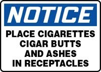 Image #1 of NOTICE PLACE CIGARETTES