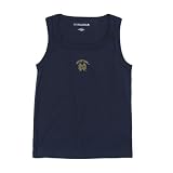 Antigua Notre Dame Women's Debut Rib Tank Top (Large, Navy)