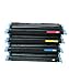 Set Of Hewlett Packard Compatible C9720a (black), C9721a (cyan), C9722a (yellow) And C9723a (magenta) Toner Cartridges For Use In The Hewlett Packard Color Laserjet 4600 Printer.