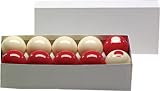 Cue and Case ARBP Aramith Bumper Pool Set of 2.125 Inch Balls