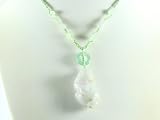 NA0879T China Jade Pi Yao Multi Sizes Jade Bead 18 inches Natural Crystal Necklace
