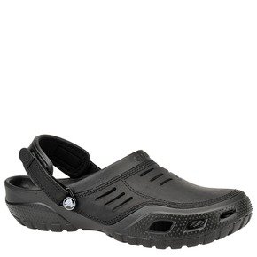 crocs Men's Yukon Sport Clog,Black,9 M Us