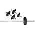 Amber Sports 160-Pound Threaded Weight Set