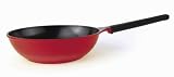 INDUCTION Ecolon Wok - 26cm Red - scratch resistant ceramic based non-stick  from Neoflam @ WOWOOO
