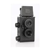 niceEshop(TM) 35mm Film Twin Lens Reflex TLR Holga Recesky Lomo Camera DIY Kit -Black