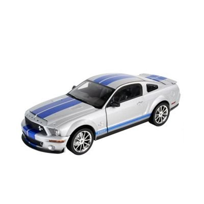 09088 - Revell Metal - 2008 Shelby GT500KR, silber-blau, 1:18
