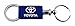 Toyota Navy Valet Key Chain Car Gift Fob Authentic