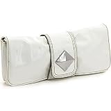 Patent ''Keylie'' Clutch - Black or White