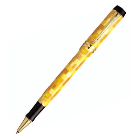 Click here to buy Parker Duofold Citrine Rollerball Pen.