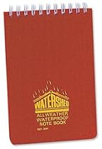 Chartwell Watershed Waterproof Book Wirebound Ruled 50 Leaf 101x156mm Ref 2291