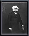 Art Poster Metal Framed Print - President Martin Van Buren - Artist: National Archive- Poster Size: 10 X 8