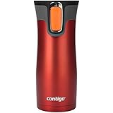 Contigo AUTOSEAL West Loop Stainless Steel Travel Mug with Easy-Clean Lid, 16-Ounce, Sol trans Matte Lmited Edition by CONTIGO