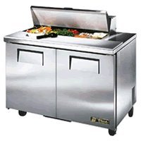 True Sandwich and Salad Prep Table TSSU-48-10