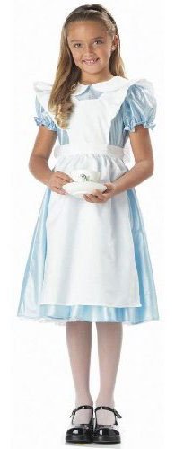Girls Alice in Wonderland Costume - Child Medium