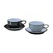 Denby Jet Black Tea/Coffee/Mug Saucer 16 cm