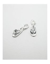 Flip Flop Charm In 92.5 Sterling Silver