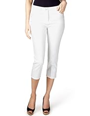 Per Una Cotton Rich Roma Bling Embellished Cropped Trousers
