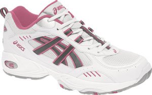 Asics Womens Gel-Express White/Charcoal/Rose Running