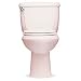 American Standard Cadet Pressure Assisted Elongated Toilet Bowl with Bolt Caps