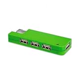 �u�o�b�t�@���[�R�N���T�v���C Arvel USB2.0�n�u �o�X�p���[ 4�|�[�g �O���[�� H433GN�v�̉摜