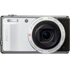 Pentax Optio VS20 16 Megapixel Compact Camera - White (14131) -