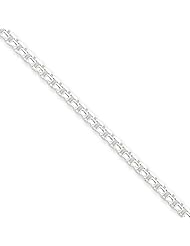 2.6mm, Sterling Silver, Oval Box Chain, 18 inch