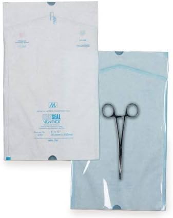 Alimed Sterilization Pouch 6 X 10 Inch Transparent Paper / Film