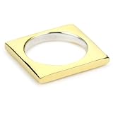 Elizabeth and James Architecture Gold-Plated Square