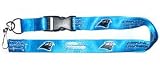 Caseys Distributing 5717516792 Carolina Panthers Breakaway Lanyard with Key Ring