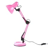 Schreibtischlampe aus Metall RETRO-HOBBY pink