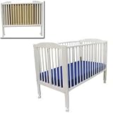 Dream on Me Folding Full Size Crib - White