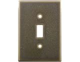 IMAGE OF Frosted Malt Ceramic Switch Plate / 1 Toggle