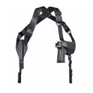 Uncle Mike's Off-Duty and Concealment Kodra Nylon Cross Harness Horizontal Shoulder Holster (Size... by 