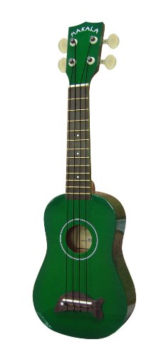 Kala Makala MK-SD/GN Dolphin Bridge Soprano Ukulele, Green