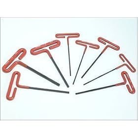 Eklind Tool #53168 8PC T-Handle HexKey Set by Eklind Tool