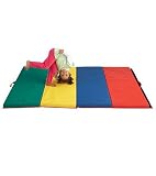 Heavy-Duty Vinyl-Coated Nylon Tumbling Mat