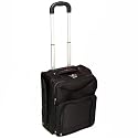 GAG Luggage Cabin Approved Laptop Trolley Bag (Black)