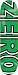 Zero Sauder Bold II Deck - 8.0 Green Foil
