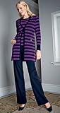 STRIPED DUSTER BY EXCLUSIVELY MISOOK