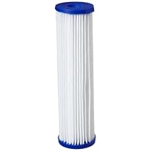 Pentek R30 Pleated Polyester Filter Cartridge, 9-3/4" x 2-5/8", 30 Microns