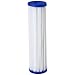 Pentek R30 Pleated Polyester Filter Cartridge, 9-3/4" x 2-5/8", 30 Microns