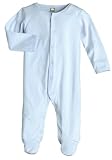 Precious Cargo Infant 1-Piece with Feet, Light Blue, 6 Months