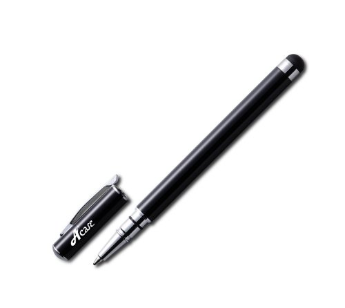 Acase Capacitive Stylus Pen Combo for Apple iPad (Jet Black)