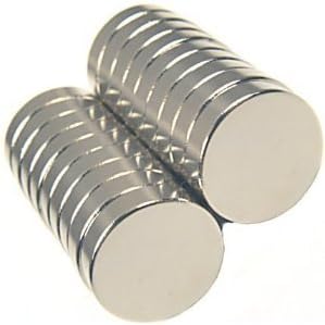 MagnetMan 1/2-Inch by 1/8-Inch Rare Earth Disc Magnets, 14-Count + 3-FREE = "17 Magnets"!!
