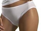 HERMKO 1031 Damen Slip aus 100 % europäischer Baumwolle, zertifiziert nach Öko-Tex Standard 100, kochfeste Unterhose mit elastischem Abschluss