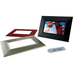 GPX PF708 7-Inch Digital Photo Frame with Built-in Memory Card Expansion Slot and Speaker (Black)