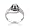 Clare Black 6-7mm AAA Freshwater Sterling Silver Pearl Ring-Size-7