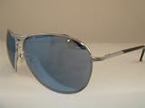 Silver Wrap Aviator Sunglasses